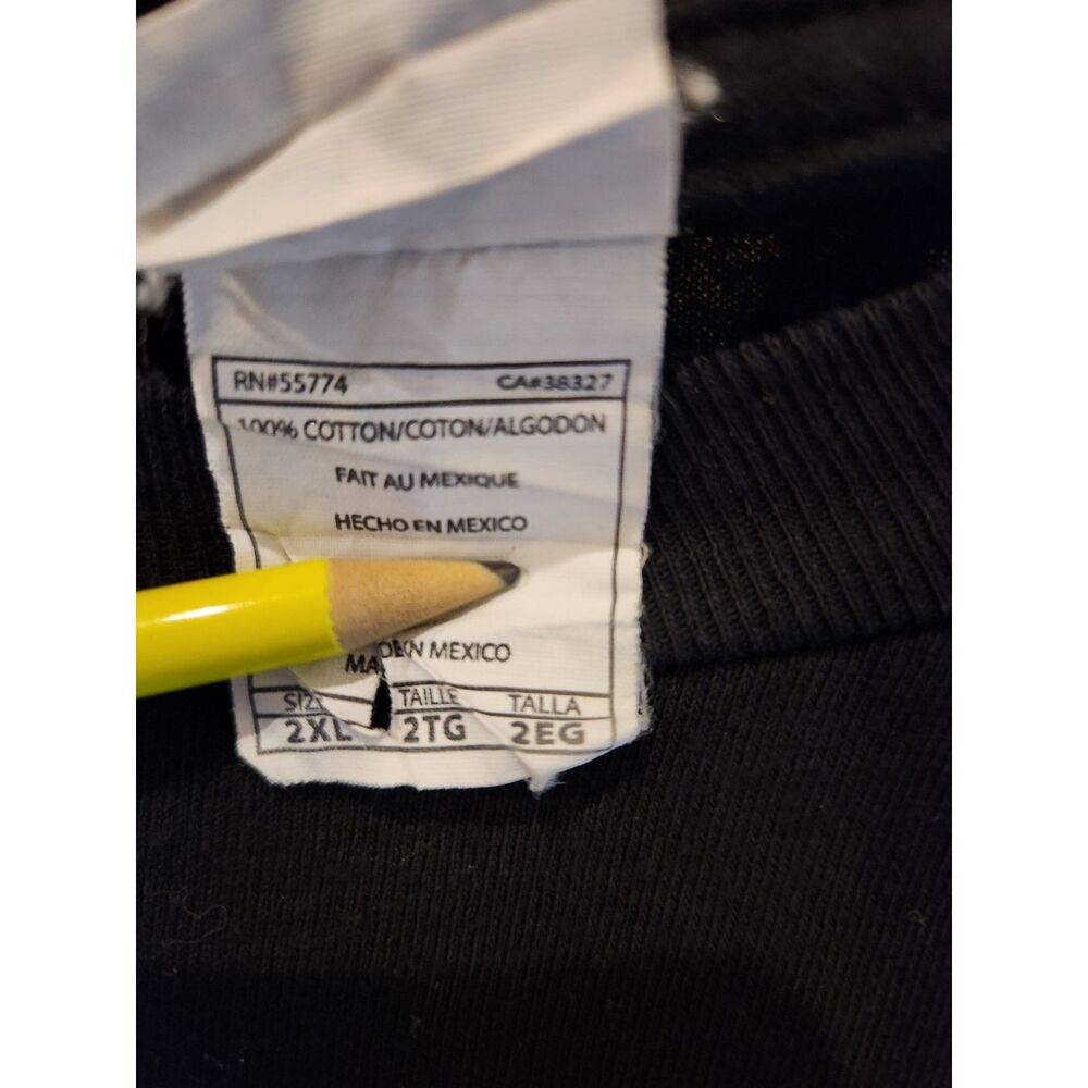 Alstyle Apparel Black Piñata T-Shirt with Uplifting Comment Size 2XL - Picture 5 of 6